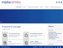 Tablet Screenshot of media-control.de